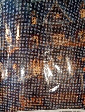 Colorful Patterned Diamond Painting Kit 12x16 House??